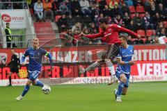 2. Bundesliga - FC Ingolstadt 04 - SV Darmstadt 98 - Holland, Fabian (Darmstadt 32) Darío Lezcano (11, FCI) Mathias Wittek ( Darmstadt 15)