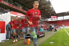 2. Bundesliga - Fußball - FC Ingolstadt 04 - FC St. Pauli - Warmup Sonny Kittel (10, FCI)