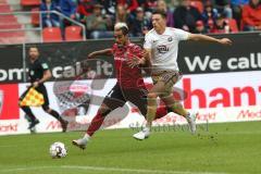 2. Bundesliga - Fußball - FC Ingolstadt 04 - FC Erzgebirge Aue - Darío Lezcano (11, FCI) Nicolai Rapp (Aue 18)