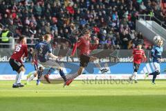 2. Bundesliga - FC Ingolstadt 04 - Hamburger SV - Stefan Kutschke (20, FCI)