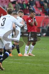 2. BL - Saison 2018/2019 - FC Ingolstadt 04 - DSC Arminia Bielefeld - Marvin Matip (#34 FCI) mit einer vergebenen Chance - Foto: Meyer Jürgen