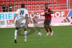 2. Bundesliga - FC Ingolstadt 04 - SC Paderborn 07 - Marvin Matip (34, FCI) Schwede, Tobias (Paderborn 19)