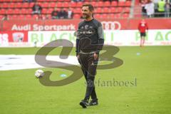 2. Bundesliga - Fußball - FC Ingolstadt 04 - FC Erzgebirge Aue - Cheftrainer Stefan Leitl (FCI) vor dem Spiel