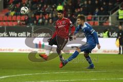 2. Bundesliga - Fußball - FC Ingolstadt 04 - 1. FC Magdeburg - Almog Cohen (8, FCI) und Björn Rother (6 Magdeburg)