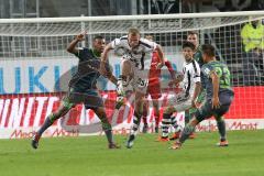 2. Bundesliga - Fußball - FC Ingolstadt 04 - FC St. Pauli - Marvin Matip (34, FCI) Henk Veeman (25 Pauli) Robin Krauße (23, FCI)