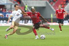 2. Bundesliga - Fußball - FC Ingolstadt 04 - FC Erzgebirge Aue - rechts Darío Lezcano (11, FCI)