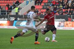 2. Bundesliga - FC Ingolstadt 04 - DSC Arminia Bielefeld - Schuß Marvin Matip (34, FCI) Keanu Staude (32 Bielefeld)