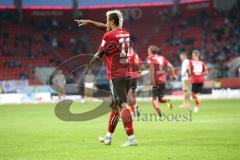 2. Bundesliga - Fußball - FC Ingolstadt 04 - FC Erzgebirge Aue - Tor 2:1 Jubel Darío Lezcano (11, FCI)