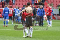 2. BL - Saison 2018/2019 - FC Ingolstadt 04 - Darmstadt 98 - Mergim Mavraj (#15 FCI) und Paulo Otavio (#6 FCI) - Foto: Meyer Jürgen