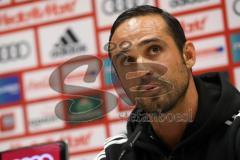 2. Bundesliga - FC Ingolstadt 04 - SC Paderborn 07 - Pressekonferenz nach dem Spiel, Cheftrainer Alexander Nouri (FCI)