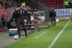 2. Bundesliga - Fußball - FC Ingolstadt 04 - FC St. Pauli - Cheftrainer Stefan Leitl (FCI)