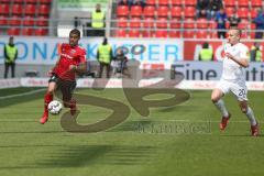 2. BL - Saison 2018/2019 - FC Ingolstadt 04 - Holstein Kiel - Paulo Otavio (#6 FCI) - Jannik Dehm (#20 Kiel) - Foto: Meyer Jürgen