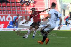 2. Bundesliga - Fußball - FC Ingolstadt 04 - SV Sandhausen - Björn Paulsen (4, FCI) Leart Paqarada (19 SV)