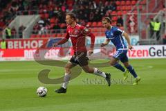 2. Bundesliga - FC Ingolstadt 04 - SV Darmstadt 98 - Marcel Gaus (19, FCI) Stark, Yannick (Darmstadt 25)