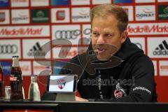 2. Bundesliga - FC Ingolstadt 04 - 1. FC Köln - Pressekonferenz nach dem Spiel, Cheftrainer Markus Anfang (Köln)