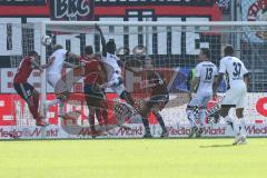 2. BL - Saison 2018/2019 - FC Ingolstadt 04 - SC Paderborn 07 - Marco Knaller Torwart (#16 FCI) - Benedikt Gimber (#5 FCI) - Robin Krausse (#23 FCI) - Foto: Meyer Jürgen