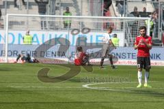 2. BL - Saison 2018/2019 - FC Ingolstadt 04 - SV Sandhausen - Enttäuschte Gesichter nach den 1:2 treffer - Cenk Sahin (#17 FCI) - Kotzke Jonathan (#25 FCI) - Foto: Meyer Jürgen