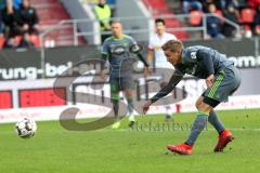 2. Bundesliga - FC Ingolstadt 04 - SSV Jahn Regensburg - Schuß zum Tor Konstantin Kerschbaumer (7, FCI)