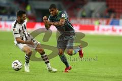 2. Bundesliga - Fußball - FC Ingolstadt 04 - FC St. Pauli - Cenk Sahin (22 Pauli)  Paulo Otavio (6, FCI)