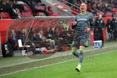 2. Bundesliga - FC Ingolstadt 04 - SSV Jahn Regensburg - Sonny Kittel (10, FCI) schreit, Ball verpasst