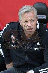 2. Bundesliga - Fußball - FC Ingolstadt 04 - SV Sandhausen - Cheftrainer Jens Keller (FCI) auf der Trainerbank