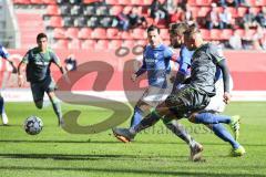 2. Bundesliga - FC Ingolstadt 04 - VfL Bochum - Sonny Kittel (10, FCI) mit dem 2:0 Schuß, Tor Jubel