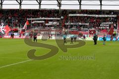 2. BL - Saison 2018/2019 - FC Ingolstadt 04 - MSV Duisburg - Fans - choreo - banner - spruchband - Foto: Meyer Jürgen