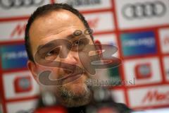 2. Bundesliga - FC Ingolstadt 04 - 1. FC Heidenheim - Pressekonferenz nach dem Spiel, Cheftrainer Frank Schmidt (HDH)