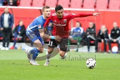 2. BL - Saison 2018/2019 - FC Ingolstadt 04 - Darmstadt 98 - Dario Lezcano (#11 FCI) - Foto: Meyer Jürgen