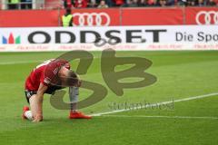 2. Bundesliga - FC Ingolstadt 04 - SV Darmstadt 98 - Stefan Kutschke (20, FCI) enttäucht, Tor verfehlt