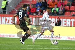 2. Bundesliga - FC Ingolstadt 04 - MSV Duisburg - Lukas Fröde (16 Duisburg) Paulo Otavio (6, FCI)