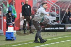 2. BL - Saison 2018/2019 - FC Ingolstadt 04 - Holstein Kiel - Tomas Oral (Cheftrainer FCI) gibt Anweisungen - Foto: Meyer Jürgen