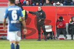 Regionalliga Bayern - Saison 2018/2019 - FC Ingolstadt 04 II - Hamburger SV - Roberto Pätzold Interimstrainer gibt Anweisungen -  Foto: Meyer Jürgen