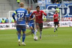 2. Bundesliga - FC Ingolstadt 04 - SV Darmstadt 98 - Holland, Fabian (Darmstadt 32) Darío Lezcano (11, FCI)