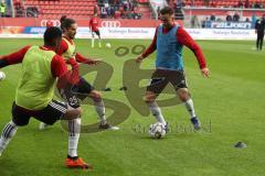 2. Bundesliga - FC Ingolstadt 04 - Hamburger SV - Warmup, Frederic Ananou (2, FCI) Jonatan Kotzke (25 FCI) Fatih Kaya (36, FCI)