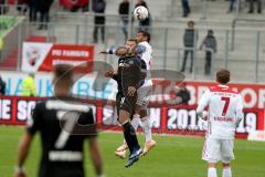 2. BL - Saison 2018/2019 - FC Ingolstadt 04 - MSV Duisburg - Marvin Matip (#34 FCI) - Stanislav Iljutcenko (#11 Duisburg) - Foto: Meyer Jürgen