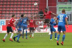 2. Bundesliga - FC Ingolstadt 04 - 1. FC Heidenheim - oben Osayamen Osawe (14, FCI) Kopfball