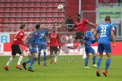 2. Bundesliga - FC Ingolstadt 04 - 1. FC Heidenheim - oben Osayamen Osawe (14, FCI) Kopfball