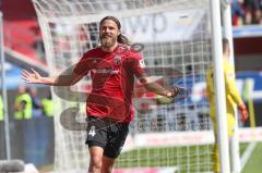 2. Bundesliga - Fußball - FC Ingolstadt 04 - SV Sandhausen - Tor Jubel Björn Paulsen (4, FCI) 1:0