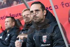 2. Bundesliga - FC Ingolstadt 04 - DSC Arminia Bielefeld - Cheftrainer Alexander Nouri (FCI) und Co-Trainer Markus Feldhoff (FCI)