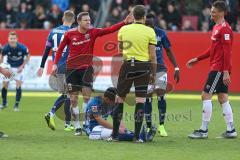 Regionalliga Bayern - Saison 2018/2019 - FC Ingolstadt 04 II - Hamburger SV - Marcel Gaus (#19 FCI) - Foto: Meyer Jürgen