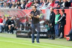 2. Bundesliga - Fußball - FC Ingolstadt 04 - FC Erzgebirge Aue - Cheftrainer Daniel Meyer (Aue)