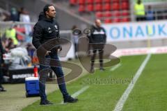 2. Bundesliga - FC Ingolstadt 04 - MSV Duisburg - Cheftrainer Alexander Nouri (FCI) am Spielfeld