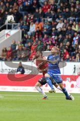 2. Bundesliga - FC Ingolstadt 04 - SV Darmstadt 98 - Platte, Felix (Darmstadt 7) Mergim Mavraj (15, FCI)