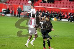 2. BL - Saison 2018/2019 - FC Ingolstadt 04 - MSV Duisburg - Stefan Kutschke (#20 FCI) beim Kopfball - Foto: Meyer Jürgen