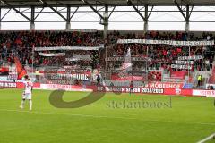 2. BL - Saison 2018/2019 - FC Ingolstadt 04 - MSV Duisburg - Fans - choreo - banner - spruchband - Foto: Meyer Jürgen