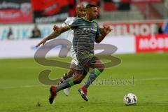 2. BL - Saison 2018/2019 - FC Ingolstadt 04 - FC St. Pauli - Marvin Matip (#34 FCI) - Christopher Avevor (#6 St.Pauli) - Foto: Meyer Jürgen
