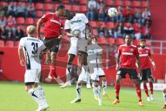 2. BL - Saison 2018/2019 - FC Ingolstadt 04 - SC Paderborn 07 - Marvin Matip (#34 FCI) beim Kopfball - Foto: Meyer Jürgen