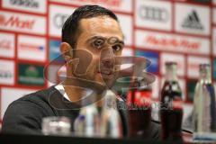 2. Bundesliga - FC Ingolstadt 04 - DSC Arminia Bielefeld - Pressekonferenz nach dem Spiel Cheftrainer Alexander Nouri (FCI)