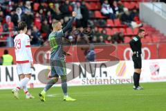 2. Bundesliga - FC Ingolstadt 04 - SSV Jahn Regensburg - Tor Ausgleich Sonny Kittel (10, FCI) Jubel